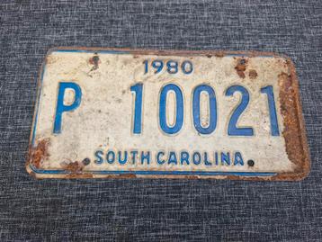 Kentekenplaat South Carolina 1989 USA Nummerplaat nummerbord beschikbaar voor biedingen