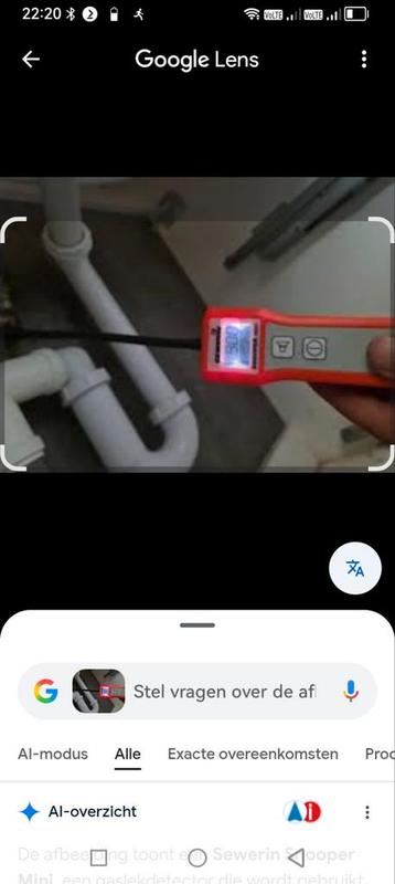 Meetapparatuur voor andere gas en nog meer dingen  beschikbaar voor biedingen