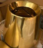 Tom Dixon Base Polished Brass tafellamp lampenkap, Ophalen of Verzenden, Zo goed als nieuw, Metaal of Aluminium