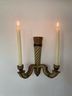 Antieke (draaimolen)Wandkandelaar, Ophalen of Verzenden, Overige materialen