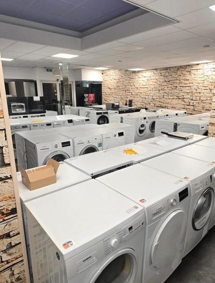 Wij hebben weer nieuwe voorraad binnen kom snel langs., Witgoed en Apparatuur, Wasdrogers, Zo goed als nieuw, Condens, 8 tot 10 kg