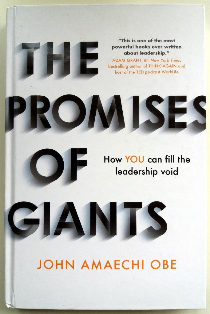 John Amaechi Obe - The Promises of Giants (ENGELSTALIG), Boeken, Psychologie, Nieuw, Cognitieve psychologie, Ophalen of Verzenden