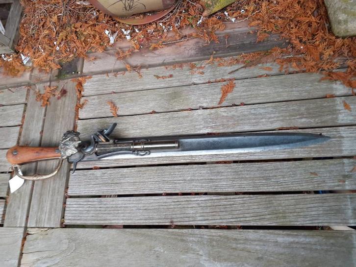 Flintlock Zwaard Replica - Perfecte Staat, Antiek en Kunst, Antiek | Gereedschap en Instrumenten, Ophalen of Verzenden