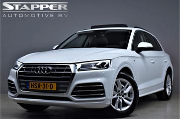 Audi Q5 50 TFSI e 299pk Quattro S-Line 1e. Eig Dealer OH Pan beschikbaar voor biedingen