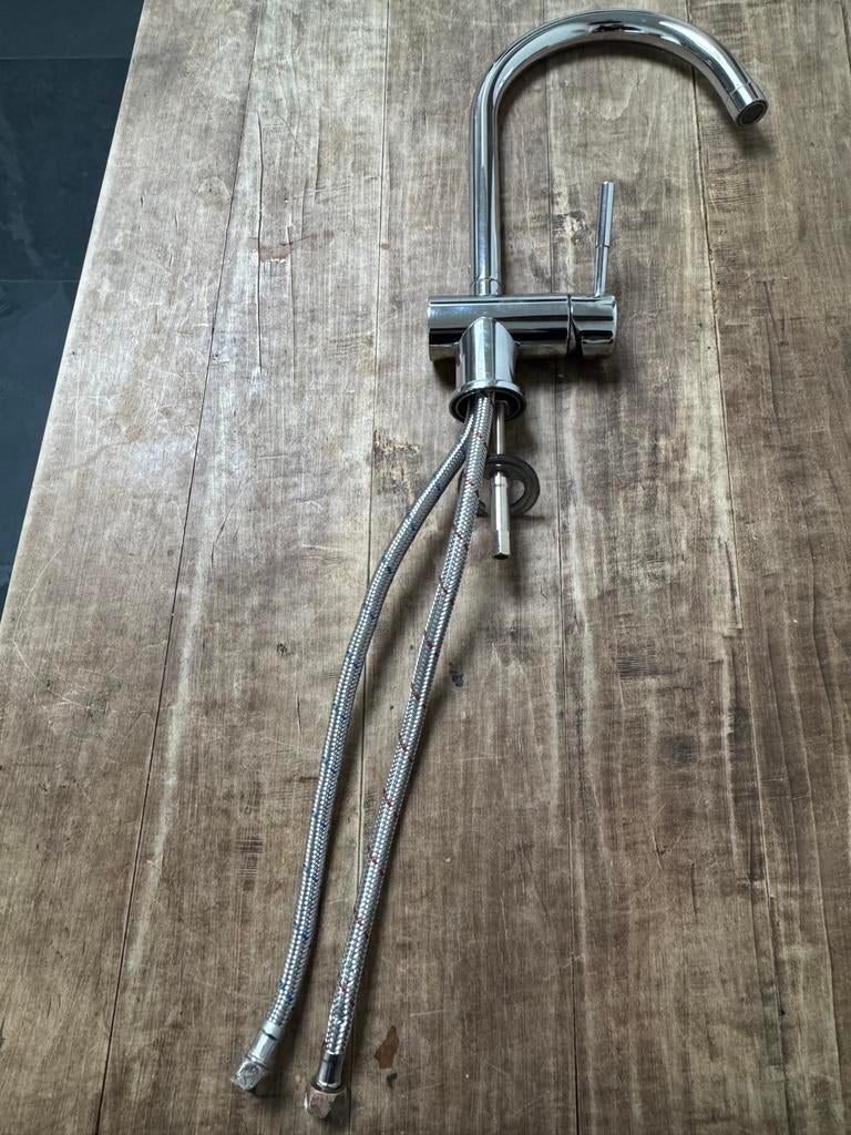 Gessi Keukenkraan - Chroom, Doe-het-zelf en Verbouw, Sanitair, Ophalen of Verzenden, Chroom, Kraan