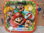 Setje van 8 papieren Super Mario wegwerp bordjes (nieuw), Ophalen, Nieuw, Overige typen, Verjaardag