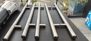 RVS Handgrepen - 5 stuks - Geborsteld beschikbaar voor biedingen