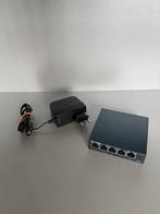 TP-Link TL-SG105 5-poorts Gigabit Switch, Ophalen of Verzenden, Gebruikt
