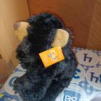 Zwarte KiKa beer knuffel nieuw met kaartje 30 cm, Ophalen of Verzenden, Beer