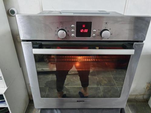 Bosch Inbouw RVS elektrische Hetelucht oven Werkt 100%, Witgoed en Apparatuur, Ovens, Zo goed als nieuw, Inbouw, Oven met grill