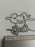 Snijmal tekst Liefs, Hobby en Vrije tijd, Ophalen of Verzenden, Nieuw, Overige thema's, Pons of Mal