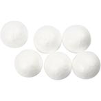 Styropor (piepschuim) ballen Ø 1,5 cm 5 stuks, Hobby en Vrije tijd, Knutselen, Materiaal, ., Nieuw, Ophalen of Verzenden