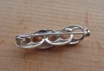 zilveren broche Moser en Pfeil Pforzheim [679], Verzenden, Minder dan 4 cm, Zo goed als nieuw, Zilver
