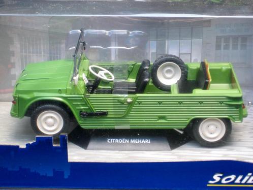 Citroen Mehari serie 1 1970 groen Montana Solido 1:18, Hobby en Vrije tijd, Modelauto's | 1:18, Nieuw, Auto, Solido, Ophalen of Verzenden