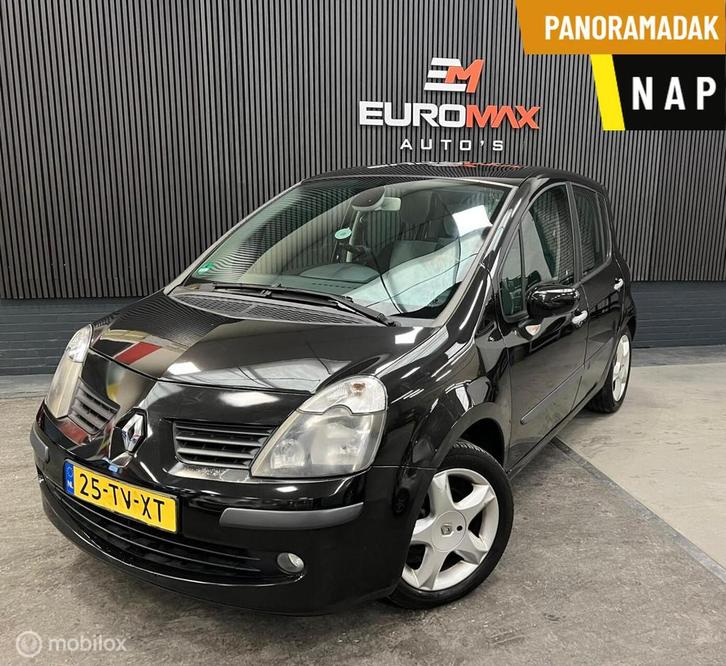 Renault Modus 1.6-16V Air NAP-Panoramadak-Airco-Cruise, Auto's, Renault, Bedrijf, Te koop, Modus, ABS, Airbags, Airconditioning