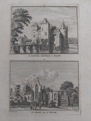 85-86 / Ridderhofstad De Haar in Haar Zuilens Gravure beschikbaar voor biedingen