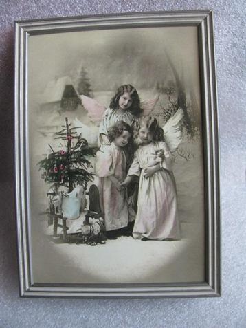 Vintage Jyden Fotolijstje met Witte Rand - 15 x 10.7 cm beschikbaar voor biedingen