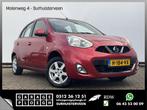 Nissan Micra 1.2 Acenta Airco Cruise Pink Lady (bj 2014), Voorwielaandrijving, Euro 5, Gebruikt, 31 €/maand