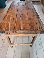 Houten tafel, Ophalen, Gebruikt, 100 tot 150 cm, 50 tot 100 cm