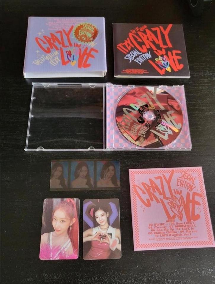 Itzy crazy in love album, Cd's en Dvd's, Cd's | Wereldmuziek, Zo goed als nieuw, Aziatisch, Ophalen of Verzenden
