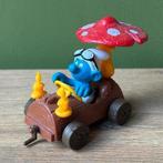 40232 Supersmurf Boomstamauto shlumpf schleich Peyo, Ophalen, Zo goed als nieuw