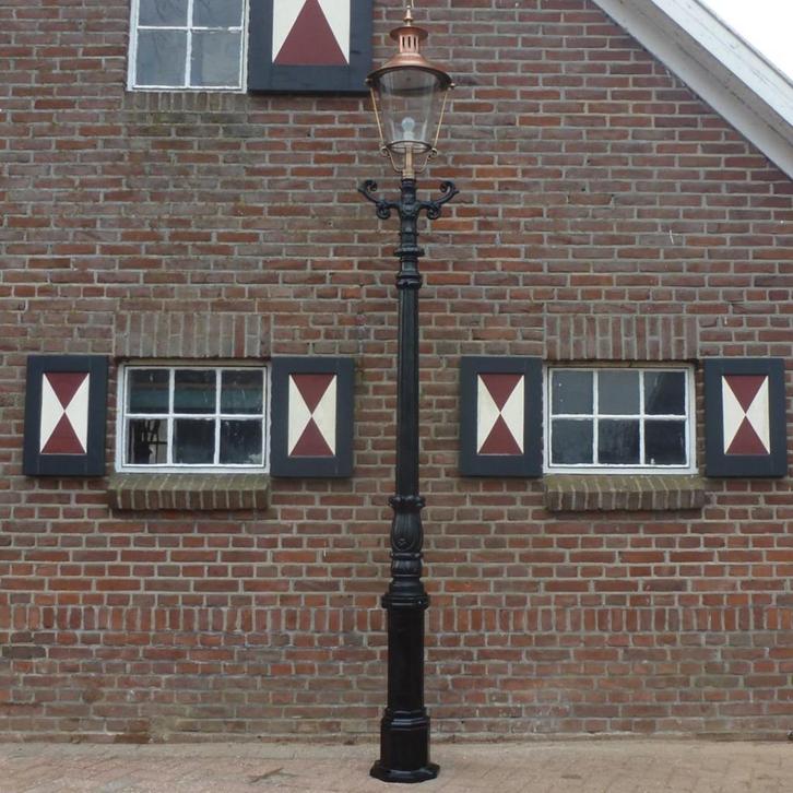 Gietijzer lantaarn tuin buitenlamp klassiek, Tuin en Terras, Tuinbeelden, Nieuw, Overige typen, Ophalen of Verzenden