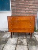 Vintage 4-ladenkastje sixties, Ophalen, O, O, Teakhout