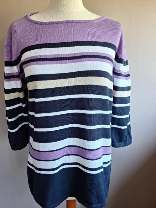 Leuke gestreepte stretch trui van Pescara, maat M, Kleding | Dames, Truien en Vesten, Gedragen, Maat 38/40 (M), Ophalen of Verzenden