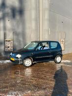 Fiat Seicento 1.1 2002 Zwart, Auto's, Voorwielaandrijving, Zwart, Origineel Nederlands, Handgeschakeld