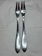Twee sierlijke vorken Silvello, Antiek en Kunst, Ophalen of Verzenden