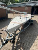 Contender zeilboot evt incl trailer, Watersport en Boten, Open zeilboten, Ophalen, Overige typen, Zo goed als nieuw, 3 tot 6 meter