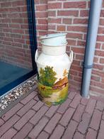 Vintage Melkbus met Handgeschilderd Landschap, Ophalen