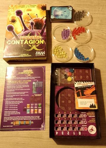 Pandemic contagion 2014 bordspel z-man games beschikbaar voor biedingen