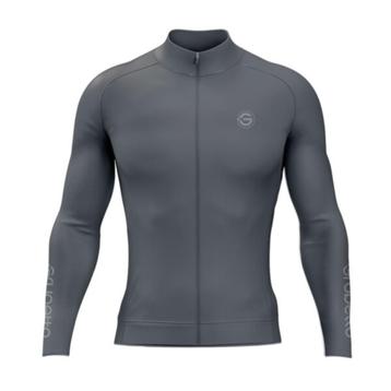 Grupetto wielershirt lange mouwen 2025 grijs XL (nieuw) beschikbaar voor biedingen