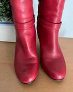 Lavorazione Artigiana rood leren laarzen maat 37 [DMv], Ophalen of Verzenden, Hoge laarzen, Zo goed als nieuw, Rood