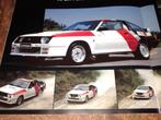 Mitsubishi Starion Rally 4WD GROOT Formaat Brochure, Verzenden, Zo goed als nieuw, Mitsubishi