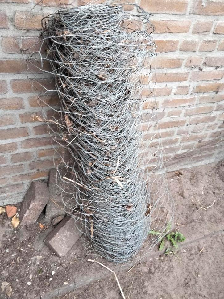 Restant schapengaas, Tuin en Terras, Gaas en Draad, Zo goed als nieuw, Ophalen