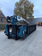 Haakarm Container met Kraan & Hatz Motor, Ophalen