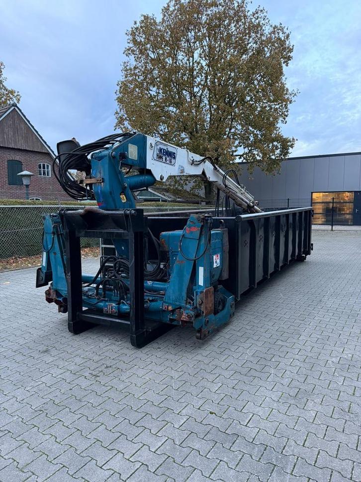 Haakarm Container met 16T Kennis Kraan & Hatz Motor, Zakelijke goederen, Machines en Bouw | Keten en Containers, Ophalen