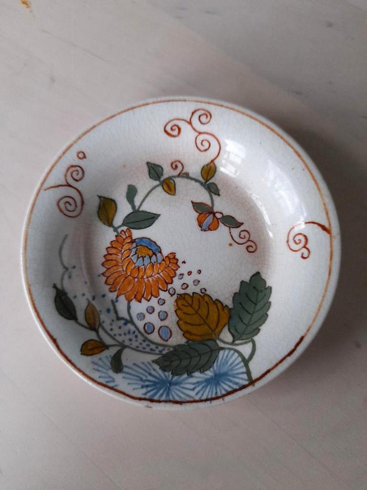Mooi bordje Juliana Stans Gouda Holland, Antiek en Kunst, Antiek | Keramiek en Aardewerk, Ophalen of Verzenden
