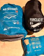 Decathlon Luchtbed + slaapzak + nieuwe lakens, Ophalen of Verzenden, Zo goed als nieuw