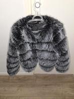 Nep bontjas, bontjas, carnavals jas, Ophalen, Nieuw, Maat 46/48 (XL) of groter, Zwart