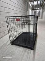 HondenBench 76-53-60 cm, schuifdeur en deur, incl verkleiner, Dieren en Toebehoren, Hondenbenches, Ophalen of Verzenden, Zo goed als nieuw