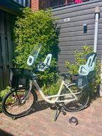Stella Fiore elektrische moederfiets, Fietsen en Brommers, Fietsen | Dames | Moederfietsen, 2 zitjes, Windscherm, Zo goed als nieuw