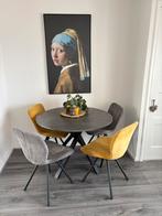 Eetkamerstoelen - stoelen kwantum- lucca stoelen, Huis en Inrichting, Stoelen, Ophalen, Zo goed als nieuw, Vier, Modern