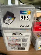Canon inkt 546 color (3x) en 546 XL color (1x), Computers en Software, Printerbenodigdheden, Ophalen of Verzenden, Nieuw, Cartridge