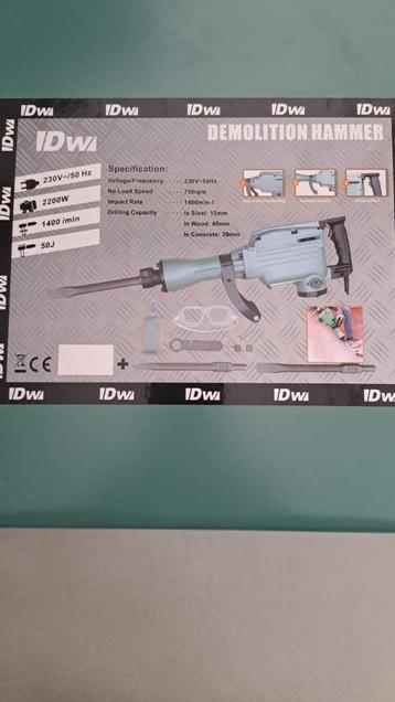 klopboor IDW beschikbaar voor biedingen
