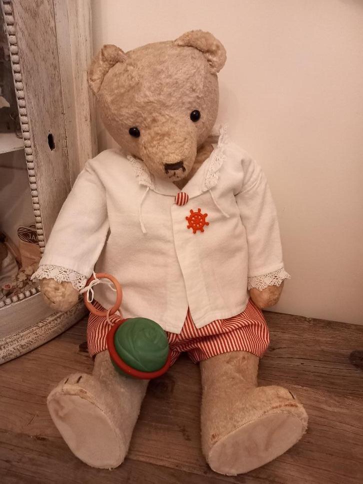 Antieke rammelaar celluloid., Antiek en Kunst, Antiek | Speelgoed, Verzenden