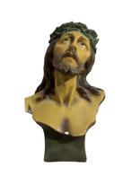 Groot Art Deco Gipsen Christus Buste, Ca. 1920 gemerkt Artes, Ophalen of Verzenden