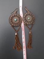 Lange vintage oorbellen #3047, Verzenden, Gebruikt, Overige materialen